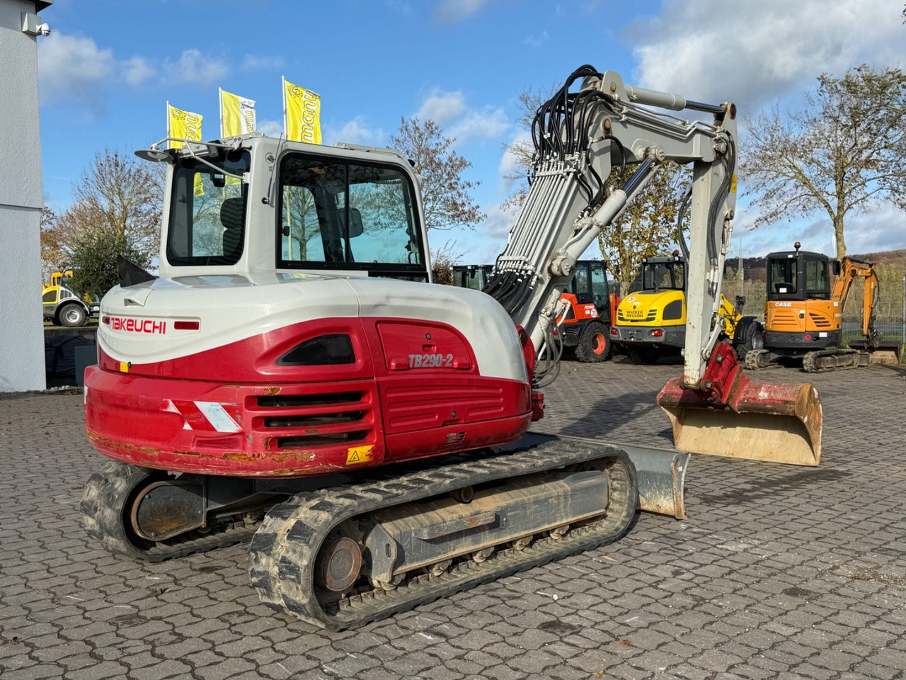 Takeuchi TB 290-2 CV, Bj 23, 1150 BH, VA, Tilt, hydr SW - Miniexcavadora: foto 4 Takeuchi TB 290-2 CV, Bj 23, 1150 BH, VA, Tilt, hydr SW - Miniexcavadora: foto 4