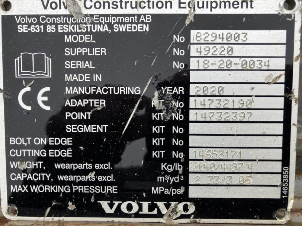 Volvo Tieflöffel mit Zähnen S3 - Retroexcavadora: foto 4 Volvo Tieflöffel mit Zähnen S3 - Retroexcavadora: foto 4