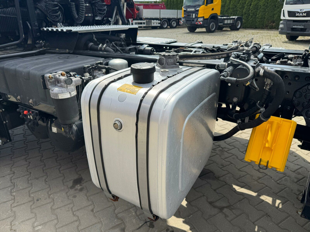 Cabeza tractora MAN TGS 18.520 4x4 SZM - Kipphyd. Blatt Luft Pritard: foto 14