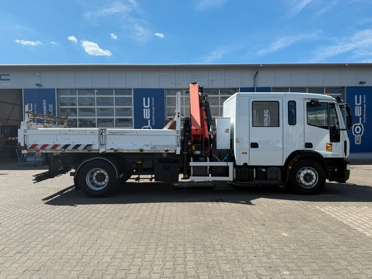 Iveco ML180E 4x2 DOKA Euro 5 Kipper Kran PK16001K-B - Camión volquete, Camión grúa: foto 2 Iveco ML180E 4x2 DOKA Euro 5 Kipper Kran PK16001K-B - Camión volquete, Camión grúa: foto 2