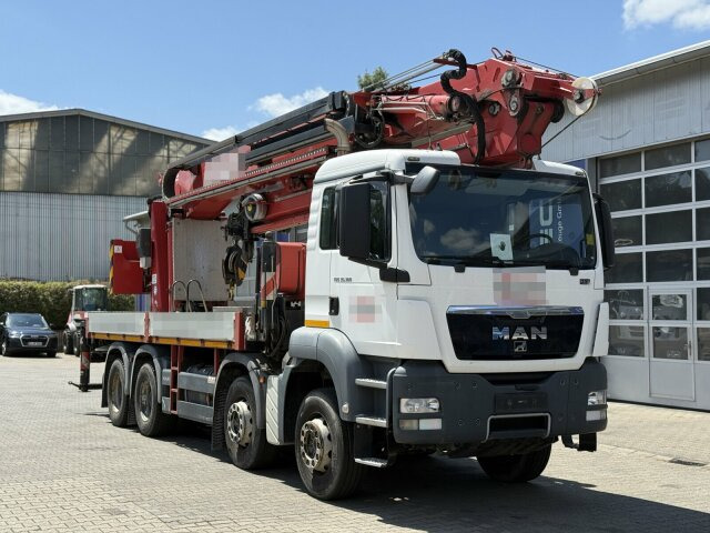 MAN TGS 35.360 8X4 BB Dachdecker Kran bis 52 m - Camión grúa: foto 1 MAN TGS 35.360 8X4 BB Dachdecker Kran bis 52 m - Camión grúa: foto 1
