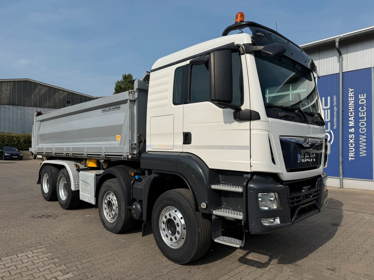 MAN TGS 35.460 8x4 BL Kipper Meiller Bordmatik - Camión volquete: foto 1 MAN TGS 35.460 8x4 BL Kipper Meiller Bordmatik - Camión volquete: foto 1