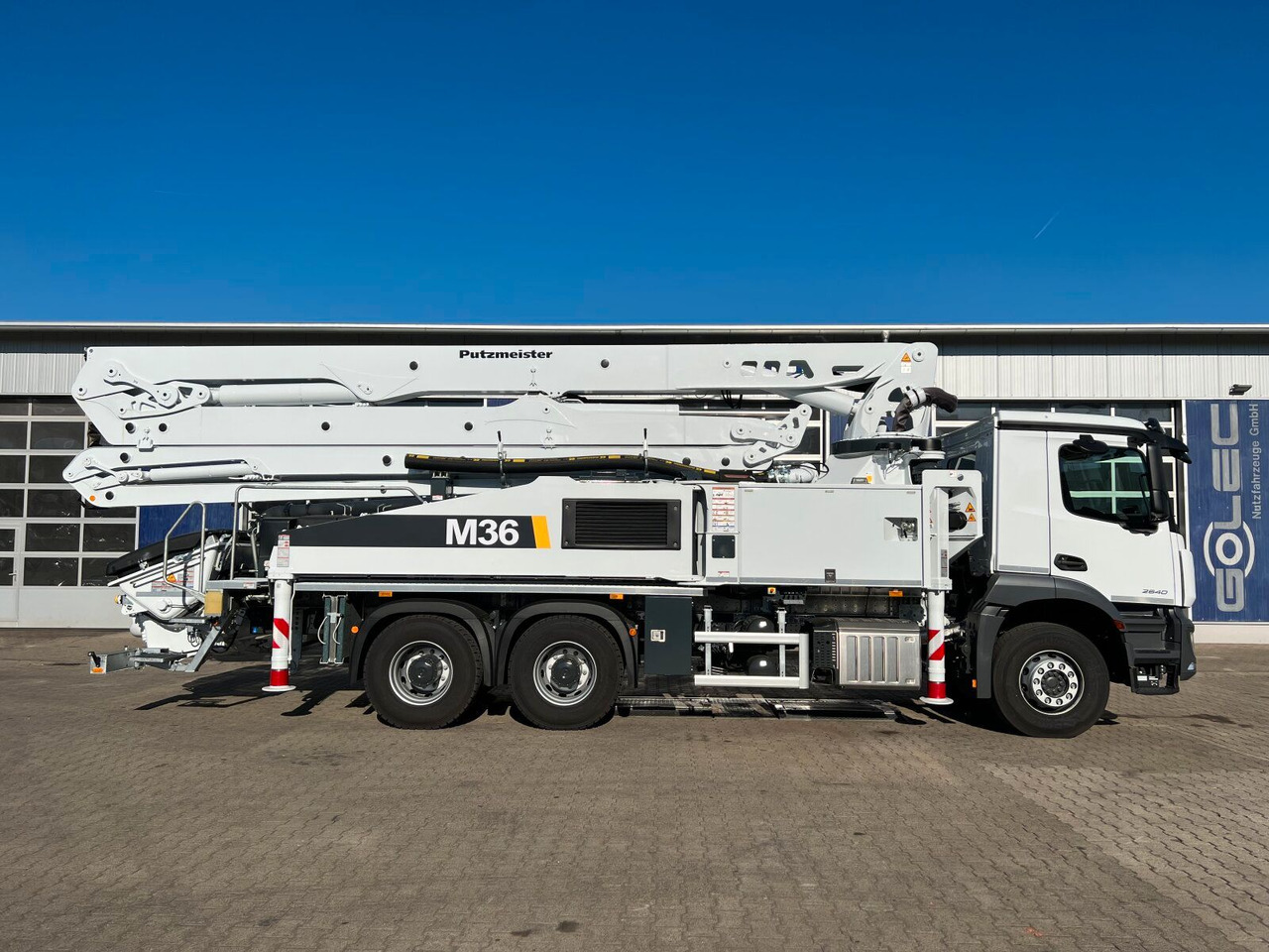Mercedes-Benz AROCS 2640 6x4 E6 Betonpumpe Putzmeister 36-4 M - Bomba de hormigón: foto 3 Mercedes-Benz AROCS 2640 6x4 E6 Betonpumpe Putzmeister 36-4 M - Bomba de hormigón: foto 3
