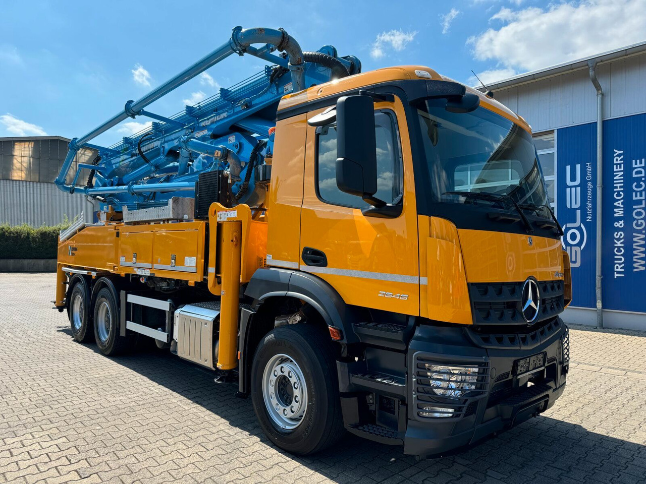 Mercedes-Benz AROCS 2646 6x4 Euro 6 Betonpumpe Schwing S 38 SX - Bomba de hormigón: foto 1 Mercedes-Benz AROCS 2646 6x4 Euro 6 Betonpumpe Schwing S 38 SX - Bomba de hormigón: foto 1