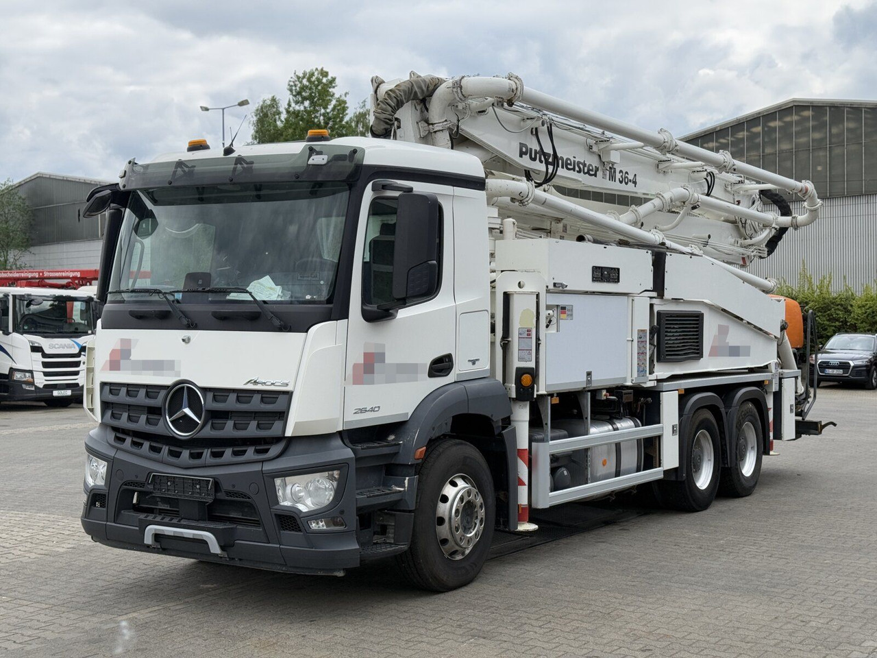 Mercedes-Benz AROCS 2840 6x4 Betonp. Putzmeister BSF36-4.16HLS - Bomba de hormigón: foto 2 Mercedes-Benz AROCS 2840 6x4 Betonp. Putzmeister BSF36-4.16HLS - Bomba de hormigón: foto 2