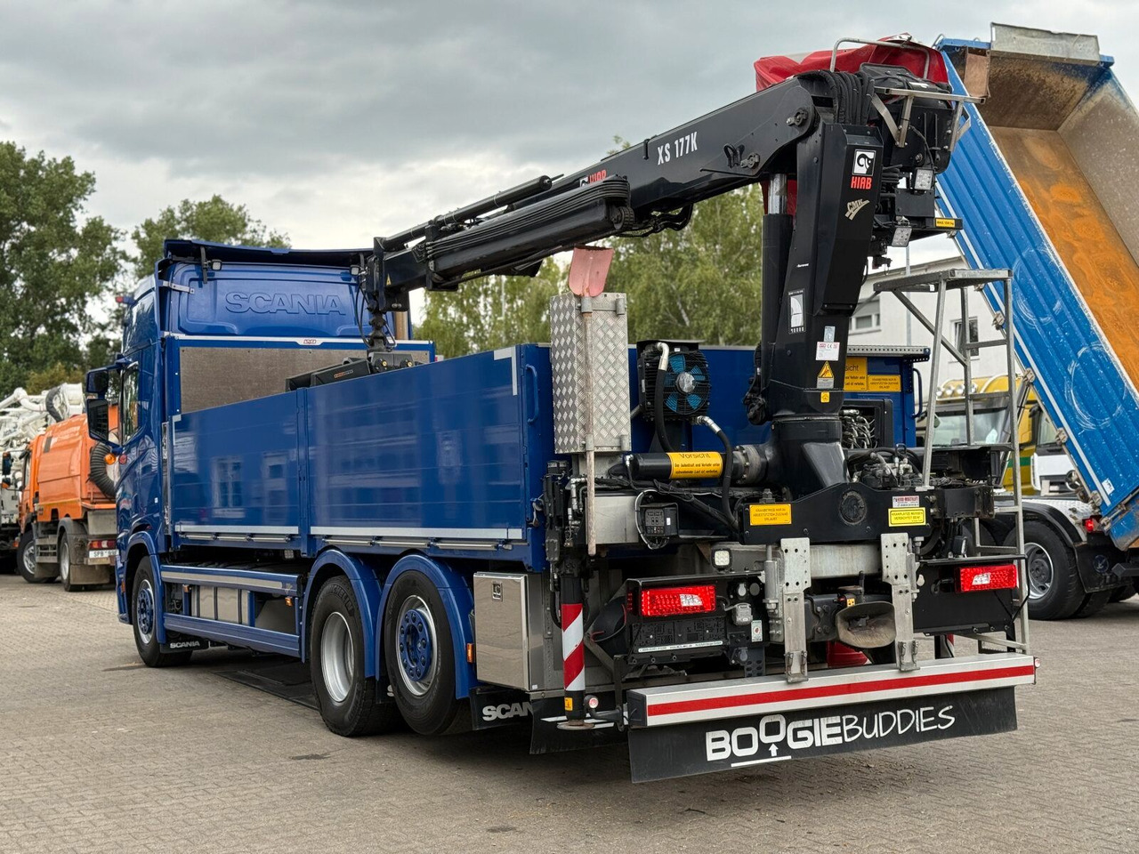 Scania R500 6x2 Pritsche mit Kran HIAB 177K PRO Scania R500 6x2 Pritsche mit Kran HIAB 177K PRO - Camión grúa: foto 5 Scania R500 6x2 Pritsche mit Kran HIAB 177K PRO Scania R500 6x2 Pritsche mit Kran HIAB 177K PRO - Camión grúa: foto 5