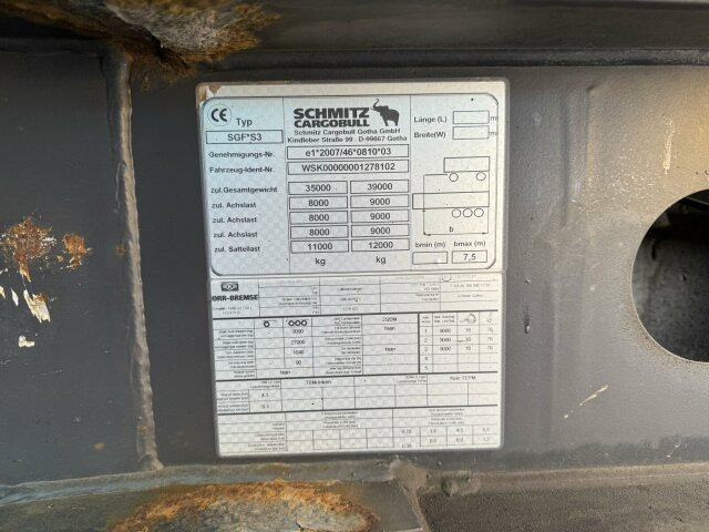 Leasing de Schmitz Cargobull Sattelanhänger Kipphydraulik 3 ACHS Schmitz Cargobull Sattelanhänger Kipphydraulik 3 ACHS: foto 15