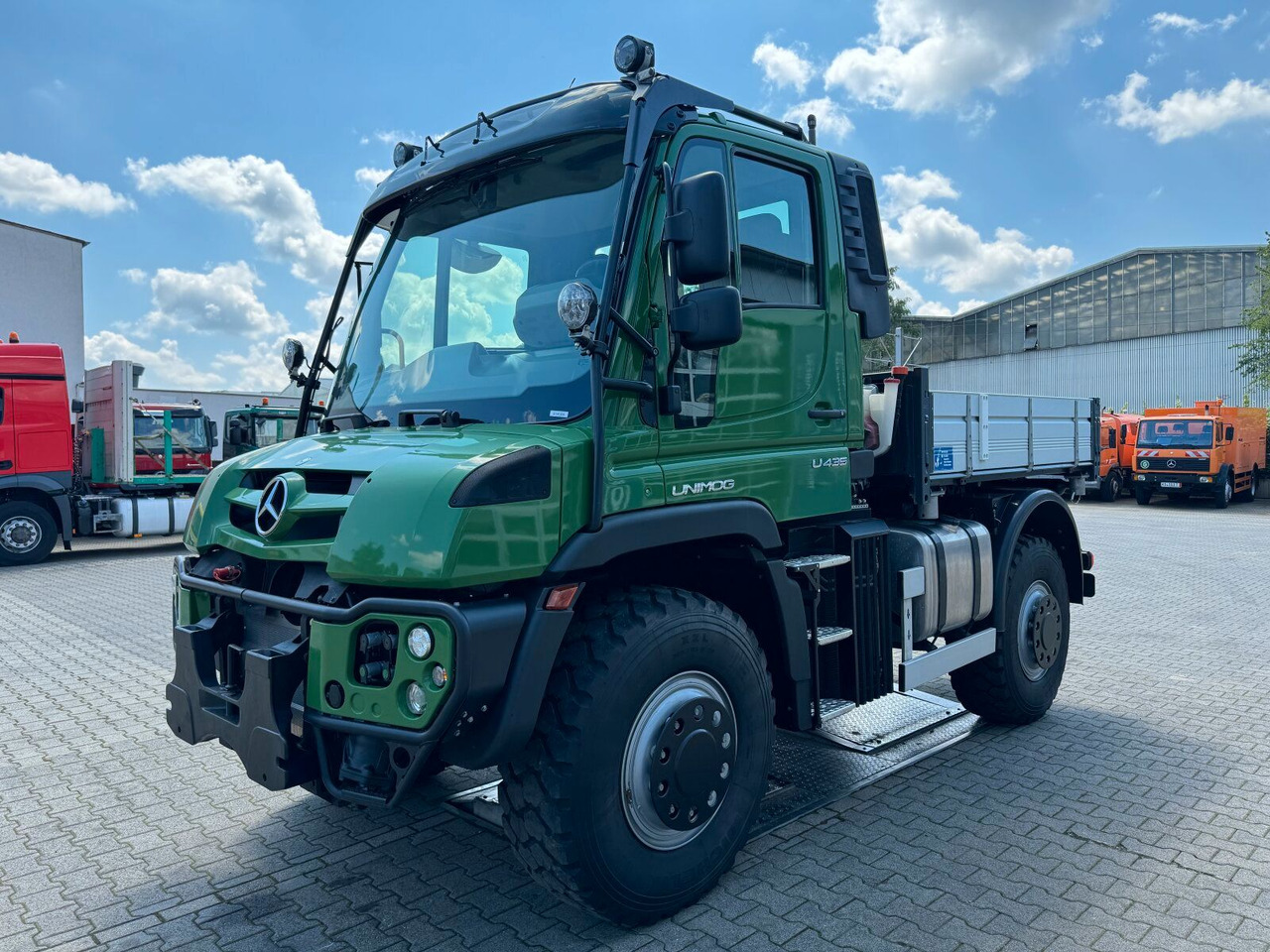 Unimog U435 Kipper mit Reifendruckregelanlage - Camión volquete: foto 2 Unimog U435 Kipper mit Reifendruckregelanlage - Camión volquete: foto 2