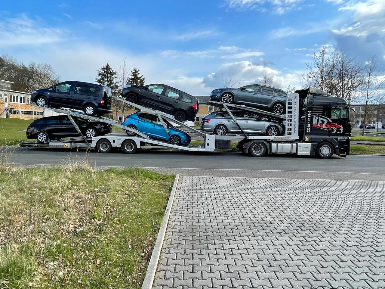 Semirremolque portavehículos nuevo KALEPAR KLP 228V6-6 Loader Autotransporter: foto 6