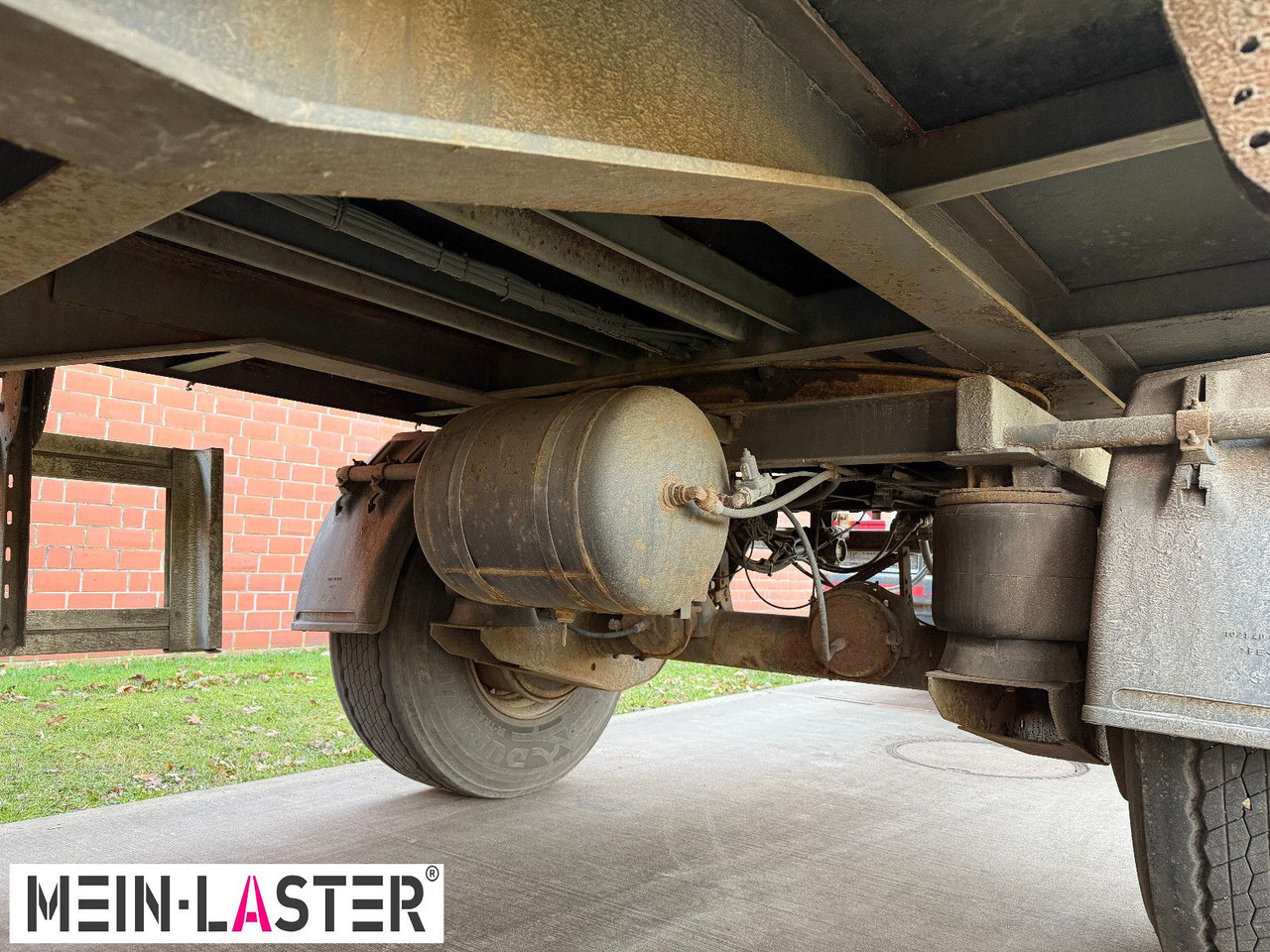 Baustoffpritsche Wilkens A 18 * 7,2 m - Remolque plataforma/ Caja abierta: foto 5 Baustoffpritsche Wilkens A 18 * 7,2 m - Remolque plataforma/ Caja abierta: foto 5