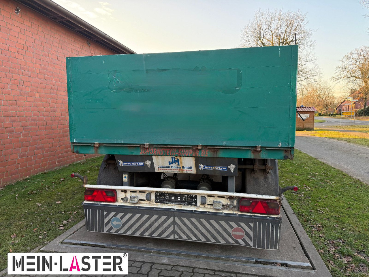 Baustoffpritsche Wilkens A 18 * 7,2 m - Remolque plataforma/ Caja abierta: foto 3 Baustoffpritsche Wilkens A 18 * 7,2 m - Remolque plataforma/ Caja abierta: foto 3