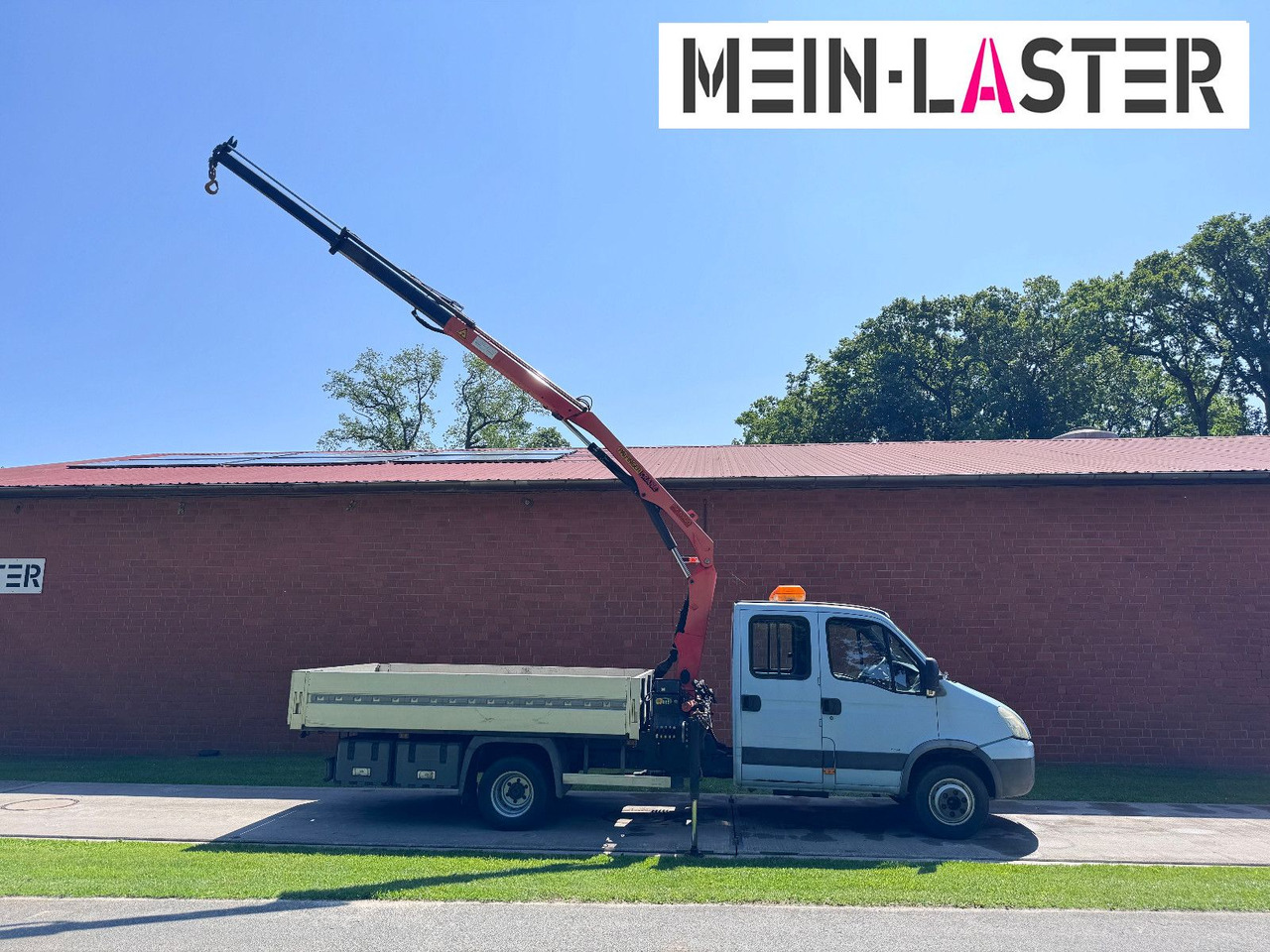 Iveco 65C180 3.0d Palfinger PK 6500 7 Sitzer - Furgoneta caja abierta, Furgoneta combi: foto 3 Iveco 65C180 3.0d Palfinger PK 6500 7 Sitzer - Furgoneta caja abierta, Furgoneta combi: foto 3