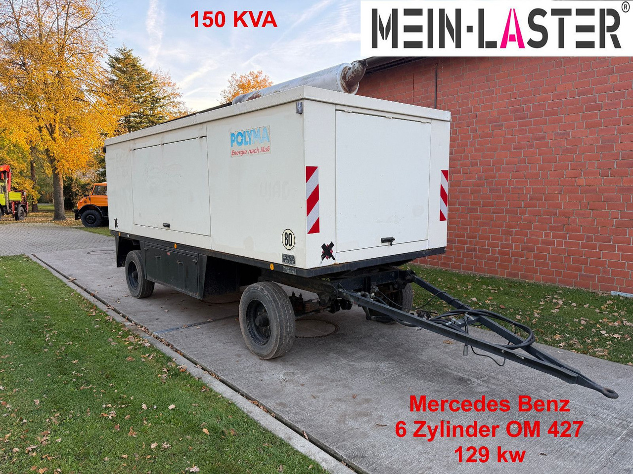Polyma 150 KVA Mercedes Benz 6 Zylinder - Generador industriale: foto 1 Polyma 150 KVA Mercedes Benz 6 Zylinder - Generador industriale: foto 1