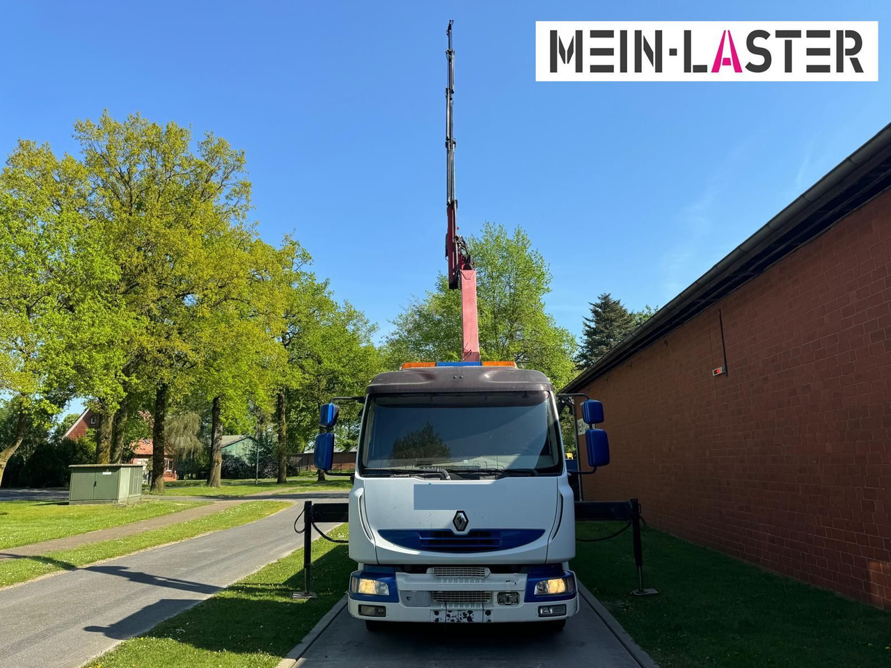 Camión grúa Renault Midlum 220 HMF 683 K4 15m-400 Kg Funk Seilwinde: foto 14