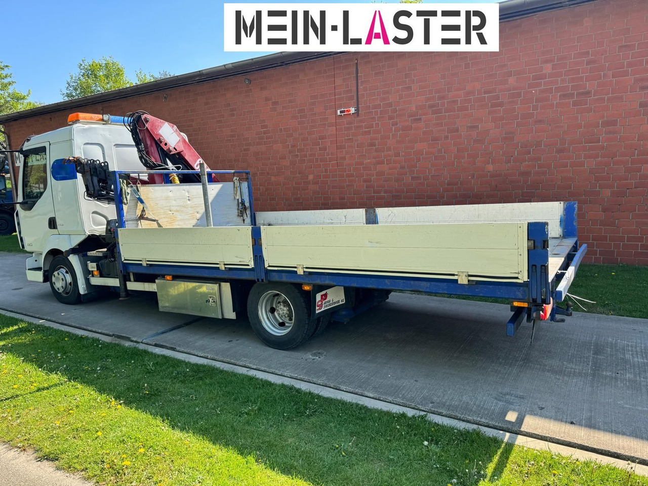 Camión grúa Renault Midlum 220 HMF 683 K4 15m-400 Kg Funk Seilwinde: foto 7
