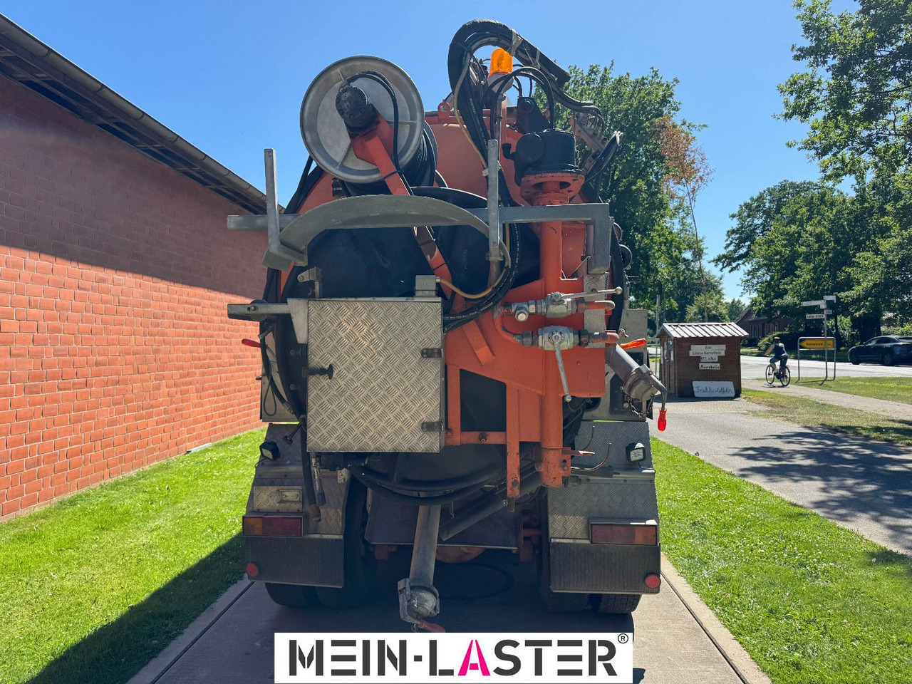 Limpieza de alcantarillado Scania 112 6x4 Saug Spül Kombi Kaiser Top Zustand 6x4: foto 8