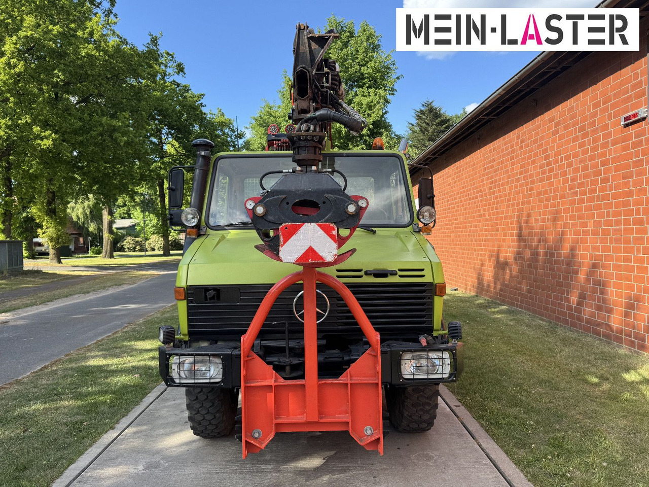 Unimog U 1650 PK 10500 Kran 15 m max. 3,9 t Seilwinde - Camión grúa: foto 5 Unimog U 1650 PK 10500 Kran 15 m max. 3,9 t Seilwinde - Camión grúa: foto 5