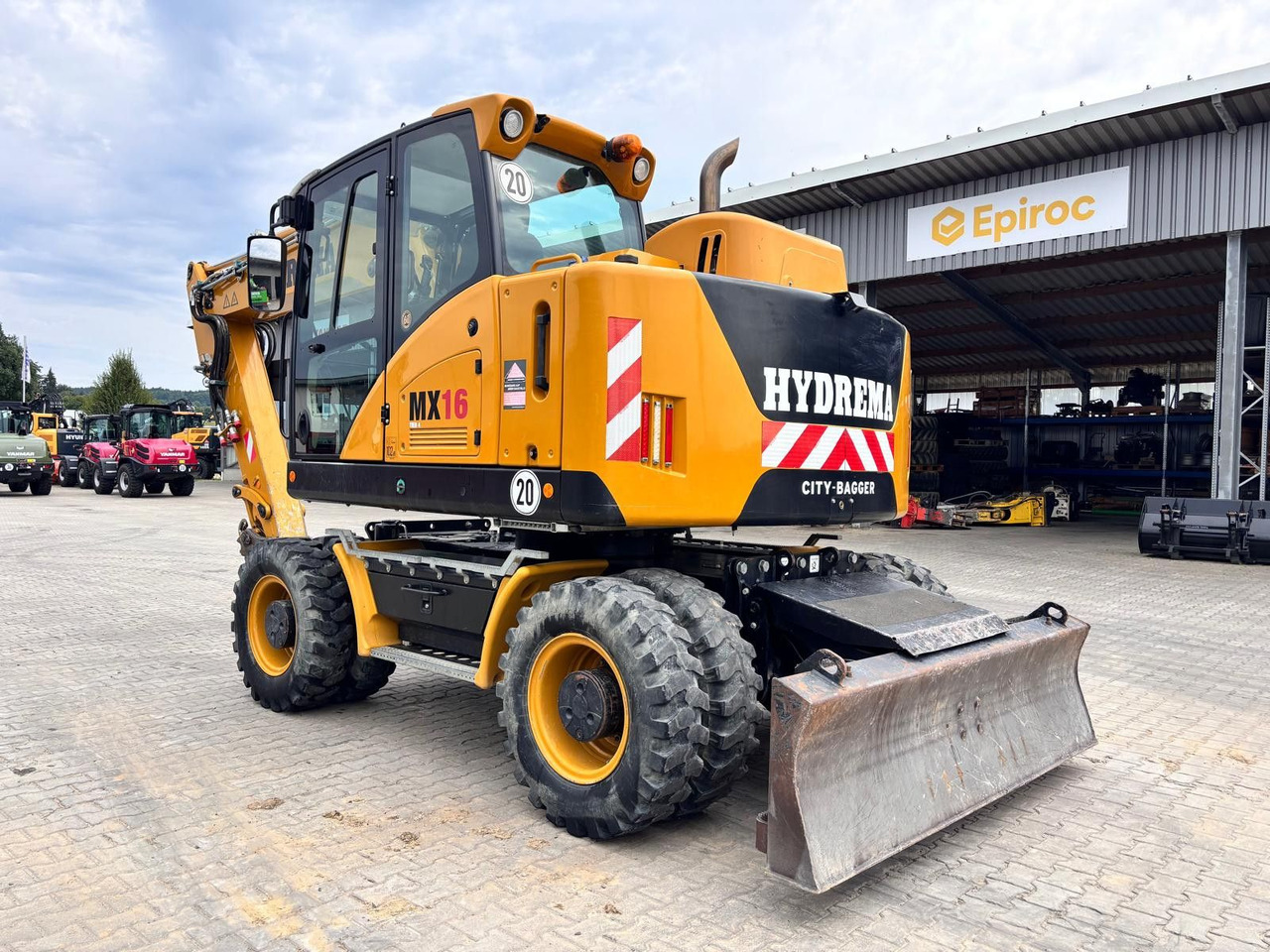 Hydrema MX 16 - Excavadora de ruedas: foto 4 Hydrema MX 16 - Excavadora de ruedas: foto 4