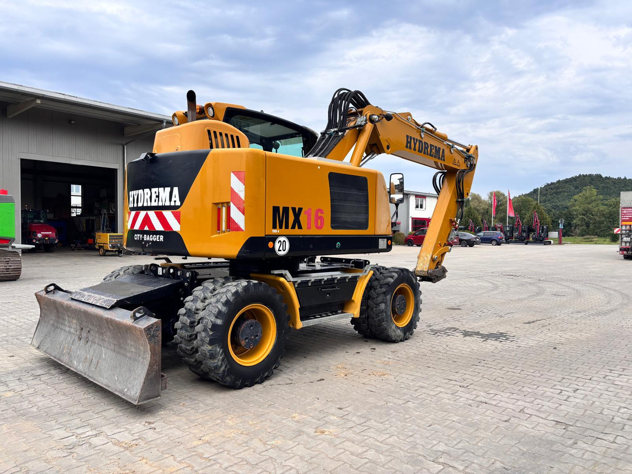 Hydrema MX 16G - Excavadora de ruedas: foto 3 Hydrema MX 16G - Excavadora de ruedas: foto 3