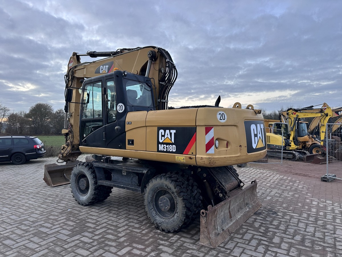 Excavadora de ruedas CATERPILLAR M 318 D full Hydr. Top Zustand German machine !: foto 6 Excavadora de ruedas CATERPILLAR M 318 D full Hydr. Top Zustand German machine !: foto 6