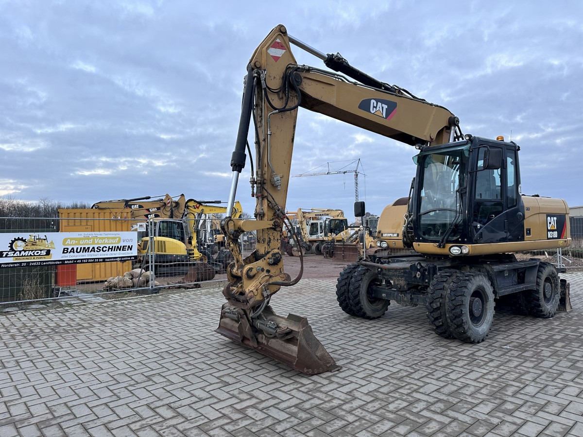 CATERPILLAR M 318 D full Hydr. Top Zustand German machine ! - Excavadora de ruedas: foto 3 CATERPILLAR M 318 D full Hydr. Top Zustand German machine ! - Excavadora de ruedas: foto 3