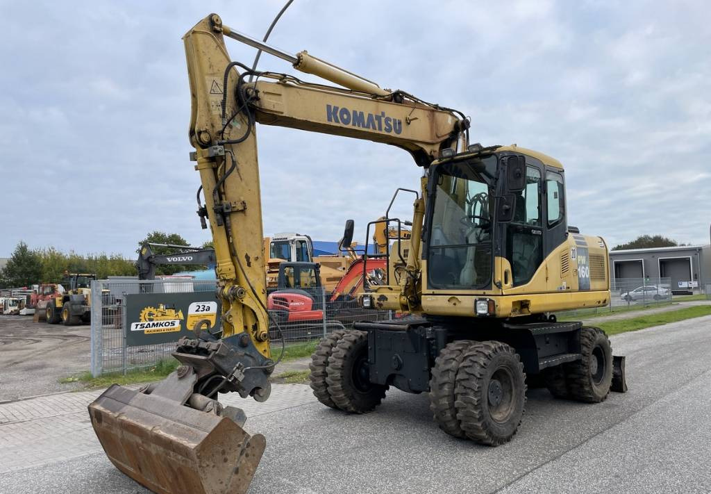 Komatsu PW 160 ES-7K Clima German machine! - Excavadora de ruedas: foto 1 Komatsu PW 160 ES-7K Clima German machine! - Excavadora de ruedas: foto 1