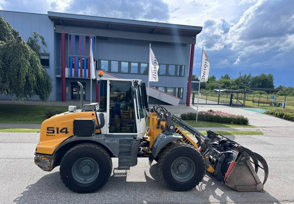 Liebherr L 514 Stereo +30 Kmh Klima 3er Kreis Greifschaufel - Cargadora de ruedas: foto 2 Liebherr L 514 Stereo +30 Kmh Klima 3er Kreis Greifschaufel - Cargadora de ruedas: foto 2