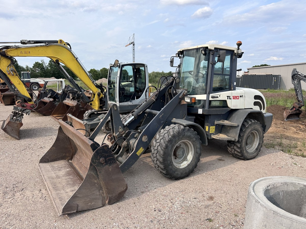 TEREX TL 120 - 30 Km/h Schaufel + Palettengabel Top ! - Cargadora de ruedas: foto 3 TEREX TL 120 - 30 Km/h Schaufel + Palettengabel Top ! - Cargadora de ruedas: foto 3