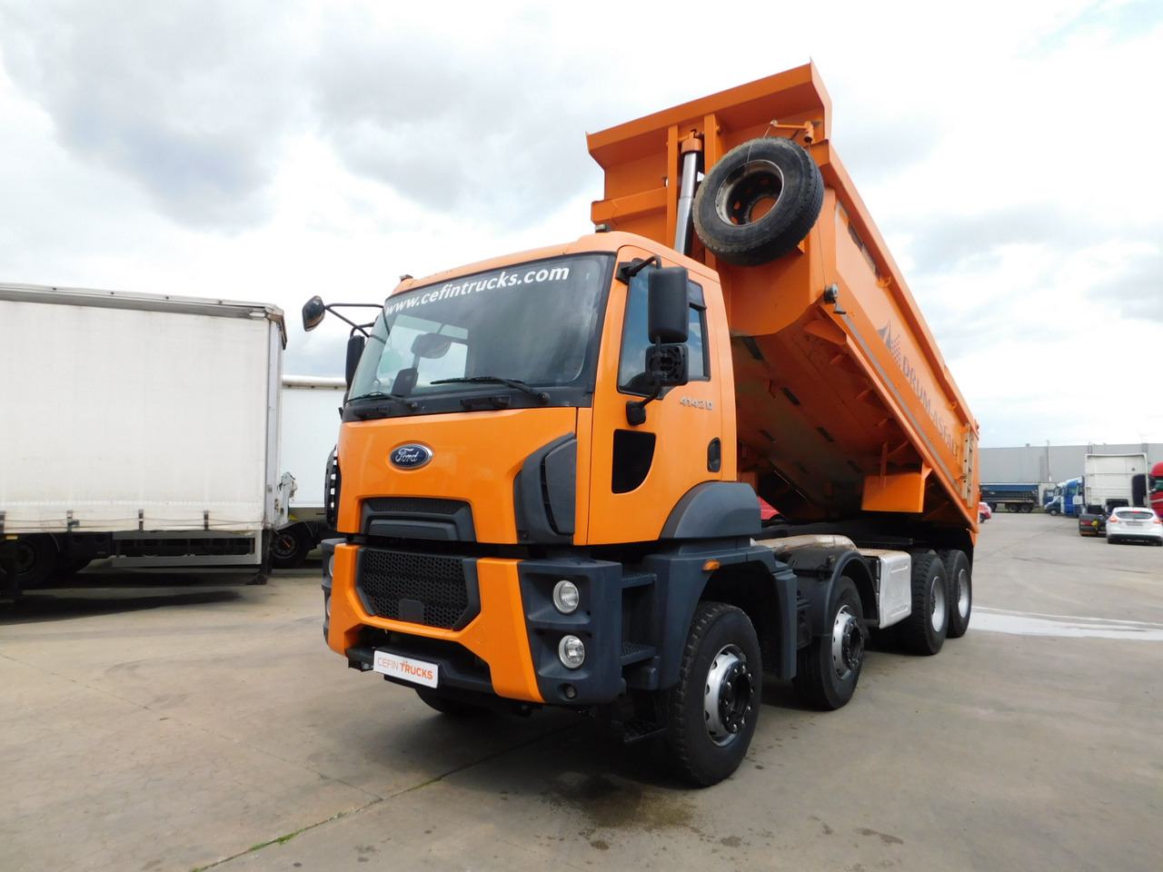 Ford 4142d 8x4 dcab e6 16s2230 - Camión volquete: foto 1 Ford 4142d 8x4 dcab e6 16s2230 - Camión volquete: foto 1
