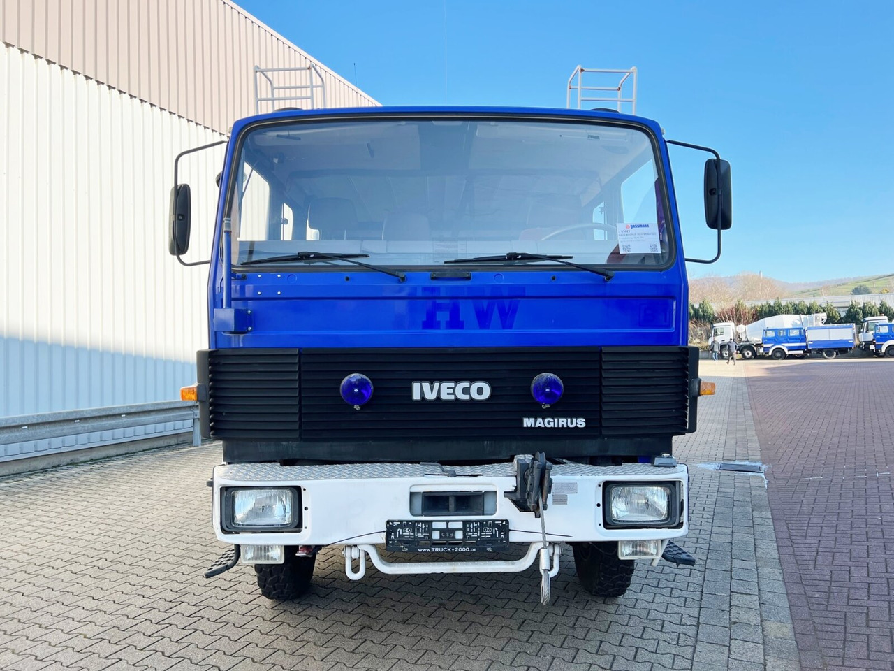 Camión de bomberos 120-23 AW 4x4 Doka 120-23 AW 4x4 Doka, V8-Motor, Mannschaftswagen 16 Sitze, Seilwinde: foto 9