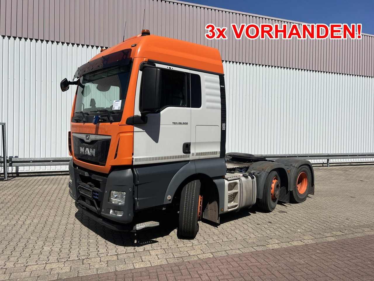 MAN TGX 26.500 6X2/4 BLS TGX 26.500 6X2/4 BLS, Intarder, Vorlauflenk-/lift, XXL-Fahrerhaus, 70t - Cabeza tractora: foto 1 MAN TGX 26.500 6X2/4 BLS TGX 26.500 6X2/4 BLS, Intarder, Vorlauflenk-/lift, XXL-Fahrerhaus, 70t - Cabeza tractora: foto 1