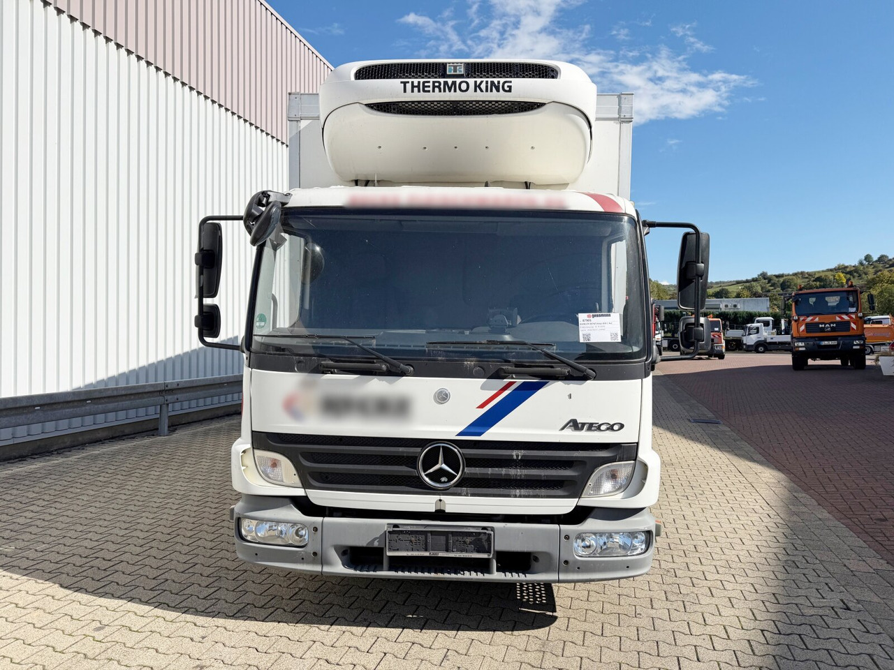 Camión Mercedes-Benz Atego 816 L 4x2 Atego 816 L 4x2, Kühlkoffer, ThermoKing, Trennwand, LBW MBB: foto 8