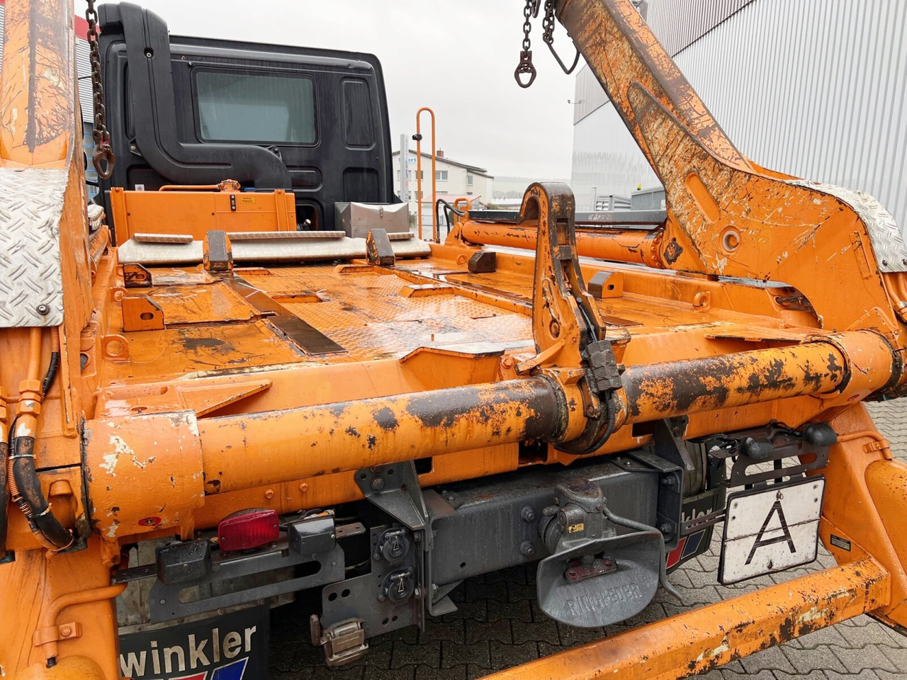 Camión portacontenedor de cadenas DAF CF 290 4x2 CF 290 4x2, Tele-Absetzer: foto 11 Camión portacontenedor de cadenas DAF CF 290 4x2 CF 290 4x2, Tele-Absetzer: foto 11