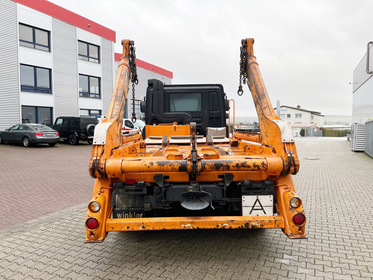 Camión portacontenedor de cadenas DAF CF 290 4x2 CF 290 4x2, Tele-Absetzer: foto 10 Camión portacontenedor de cadenas DAF CF 290 4x2 CF 290 4x2, Tele-Absetzer: foto 10