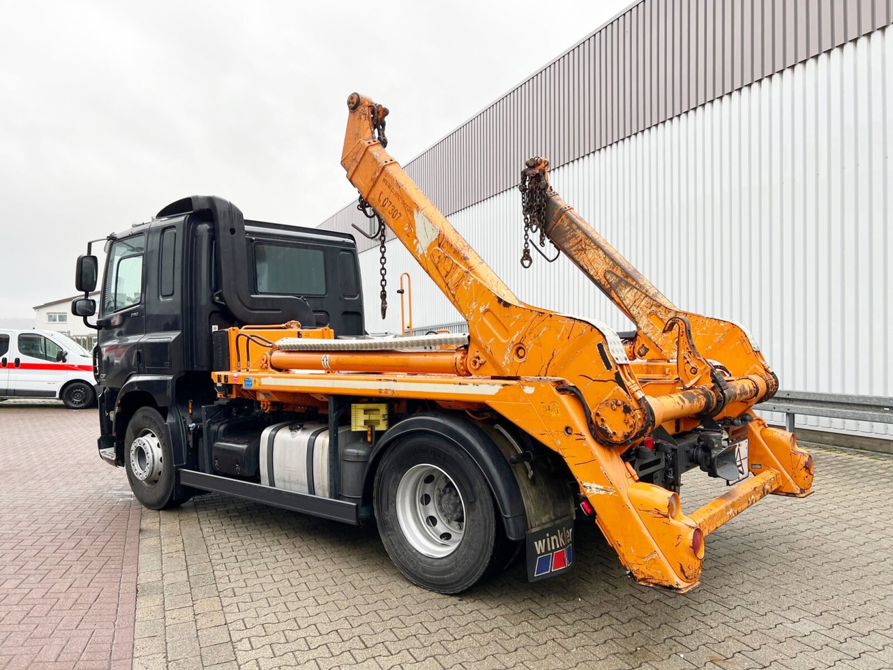 Camión portacontenedor de cadenas DAF CF 290 4x2 CF 290 4x2, Tele-Absetzer: foto 12 Camión portacontenedor de cadenas DAF CF 290 4x2 CF 290 4x2, Tele-Absetzer: foto 12