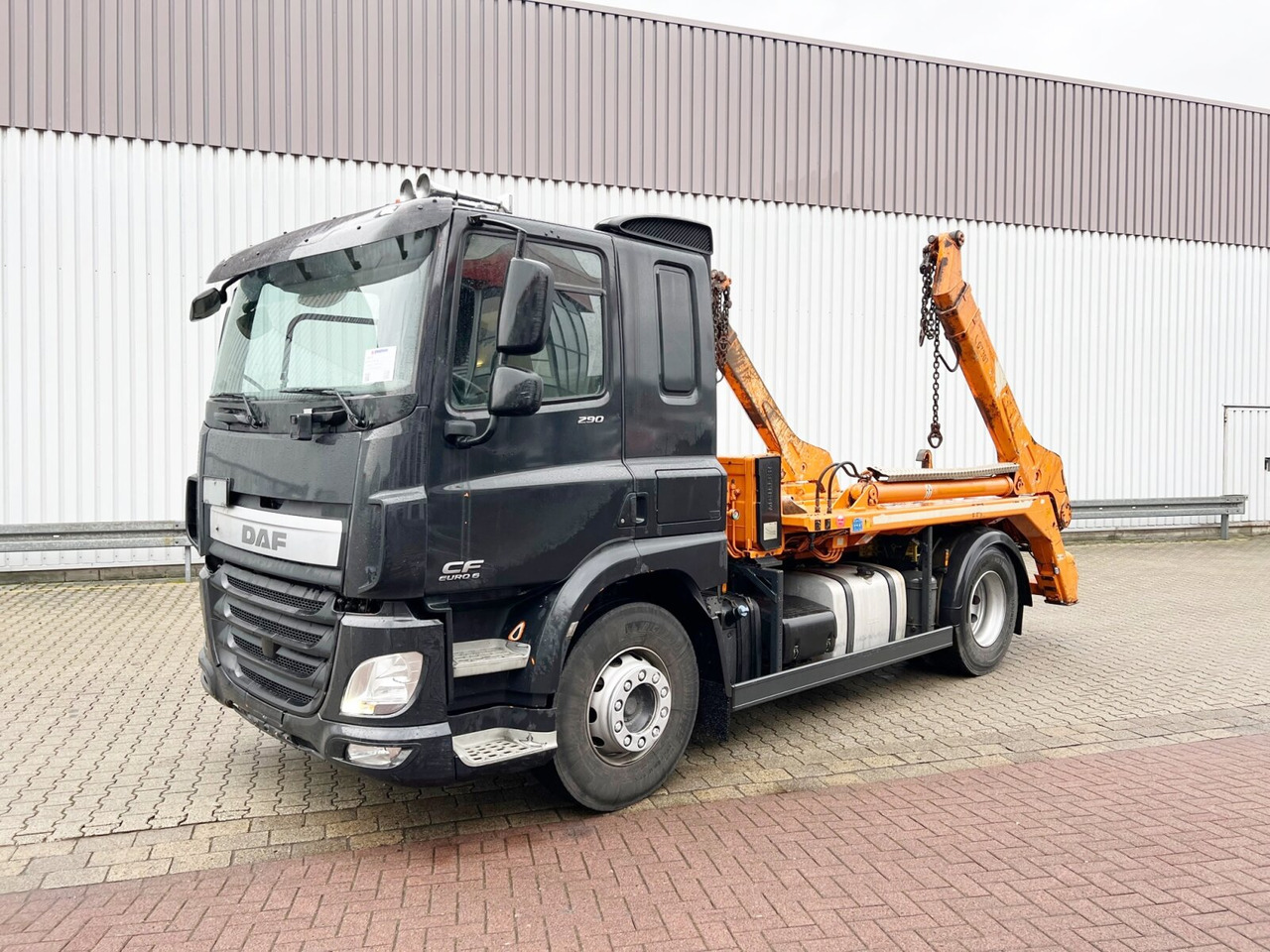 Camión portacontenedor de cadenas DAF CF 290 4x2 CF 290 4x2, Tele-Absetzer: foto 6 Camión portacontenedor de cadenas DAF CF 290 4x2 CF 290 4x2, Tele-Absetzer: foto 6