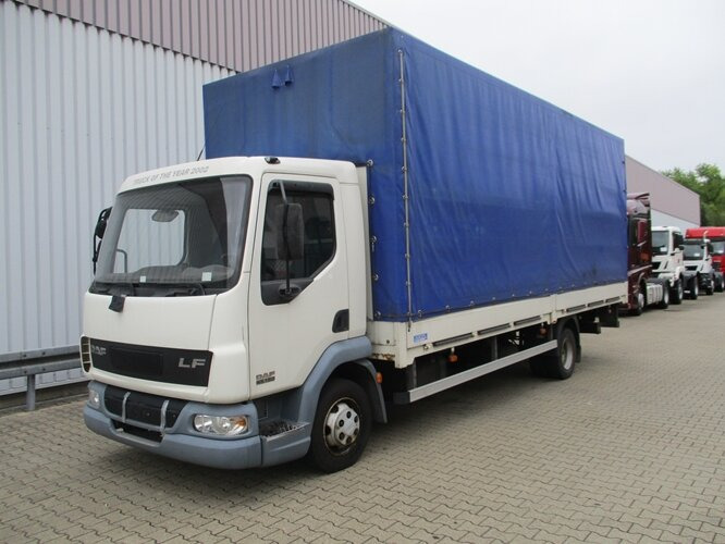 DAF DAF AE 45.150 LF Plane Spriegel LBW DAF AE 45.150 LF 4x2, Plane Spriegel LBW - Camión lona: foto 1 DAF DAF AE 45.150 LF Plane Spriegel LBW DAF AE 45.150 LF 4x2, Plane Spriegel LBW - Camión lona: foto 1