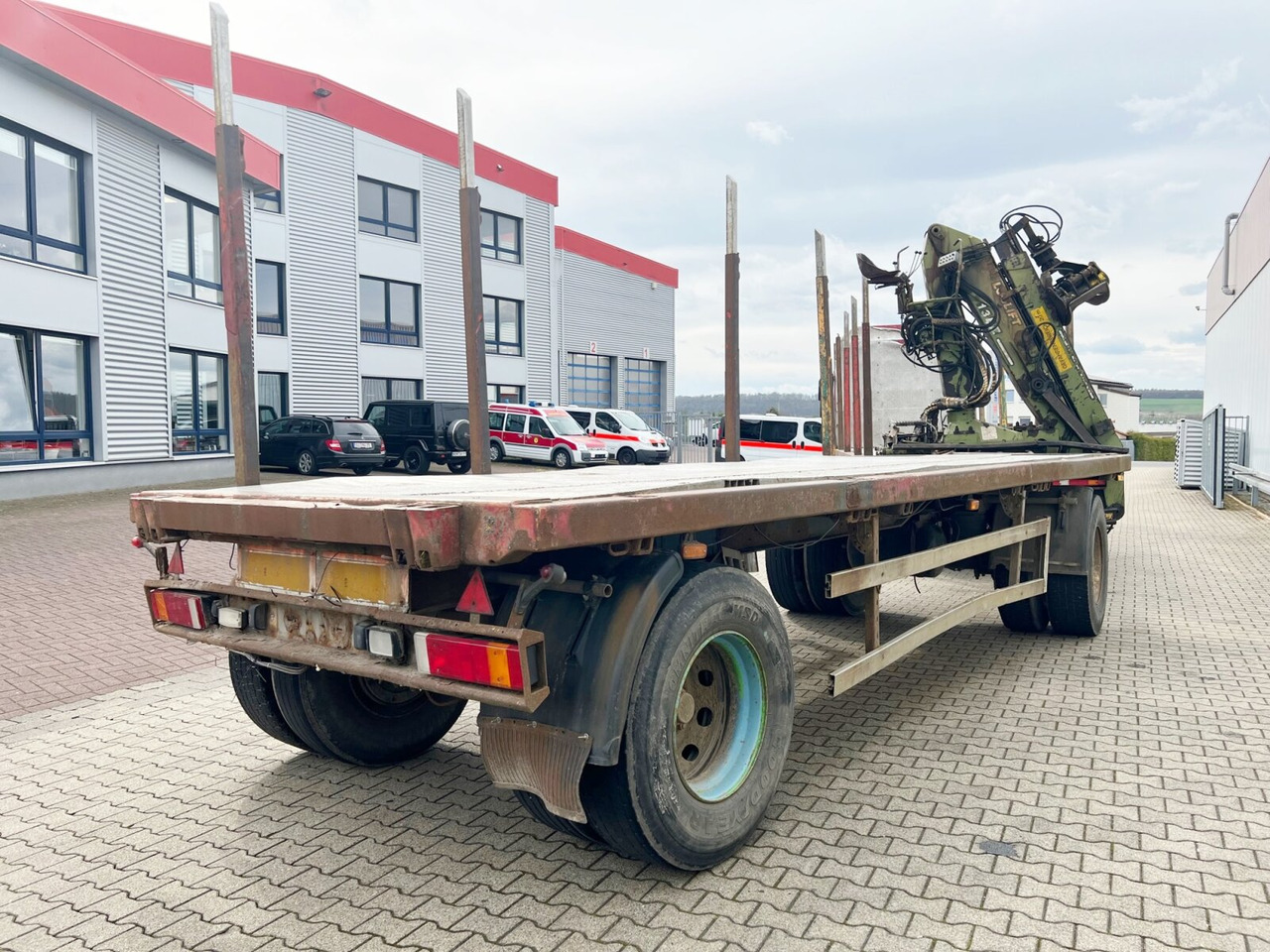 Remolque maderero Doll A105 Holzanhänger A105 Holzanhänger: foto 6