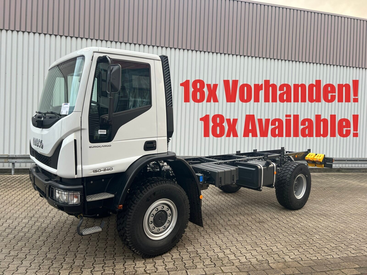 Iveco EuroCargo ML150E24 WS 4x4 EuroCargo ML150E24 WS 4x4, Euro3, mehrfach Vorhanden! - Camión chasis: foto 1 Iveco EuroCargo ML150E24 WS 4x4 EuroCargo ML150E24 WS 4x4, Euro3, mehrfach Vorhanden! - Camión chasis: foto 1