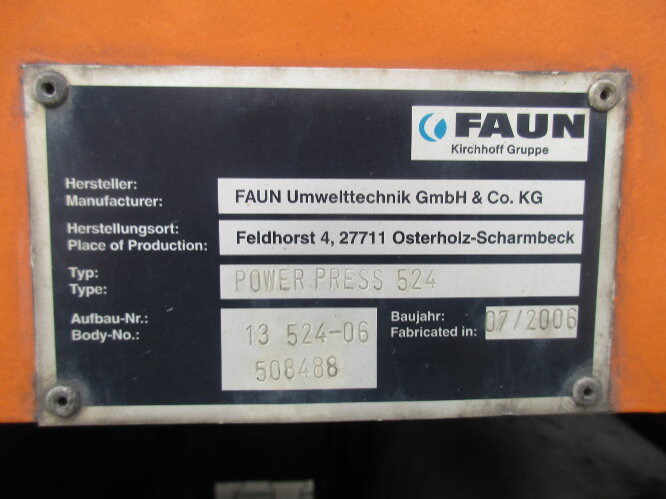 Leasing de MAN TGA 26.350 6x2-2BL TGA 26.350/400 6x2-2BL FAUN POWER PRESS 524, OHNE MOTOR! MAN TGA 26.350 6x2-2BL TGA 26.350/400 6x2-2BL FAUN POWER PRESS 524, OHNE MOTOR!: foto 14