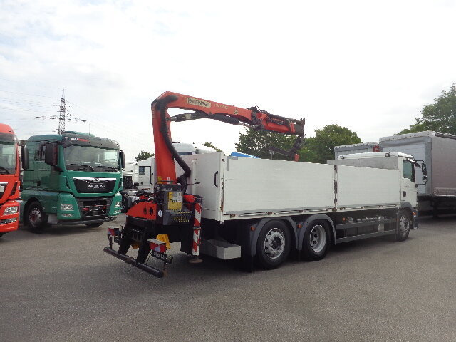 Camión grúa, Camión caja abierta MAN TGM 26.340 6x2-4 LL TGM 26.340 6x2-4 LL,Lenk-Liftachse, Heckkran, Palfinger PK 11.001, faltbar,: foto 7 Camión grúa, Camión caja abierta MAN TGM 26.340 6x2-4 LL TGM 26.340 6x2-4 LL,Lenk-Liftachse, Heckkran, Palfinger PK 11.001, faltbar,: foto 7