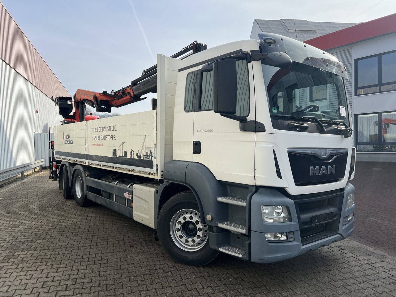 Camión grúa, Camión caja abierta MAN TGS 26.400 6x2-4 LL TGS 26.400 6x2-4 LL, Navi, Lenk-/Liftachse, Heckkran Palfinger PK20001-K B, Funk: foto 8 Camión grúa, Camión caja abierta MAN TGS 26.400 6x2-4 LL TGS 26.400 6x2-4 LL, Navi, Lenk-/Liftachse, Heckkran Palfinger PK20001-K B, Funk: foto 8