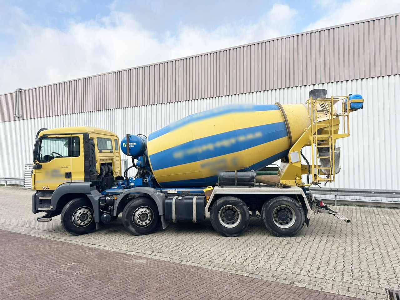 Camión hormigonera MAN TGS 32.400 8X4 BB TGS 32.400 8x4 BB, Stetter ca. 9m³: foto 12