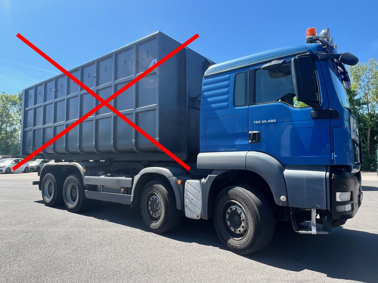 MAN TGS 35.480 8x4 BL TGS 35.480 8x4 BL - Camión multibasculante: foto 1 MAN TGS 35.480 8x4 BL TGS 35.480 8x4 BL - Camión multibasculante: foto 1