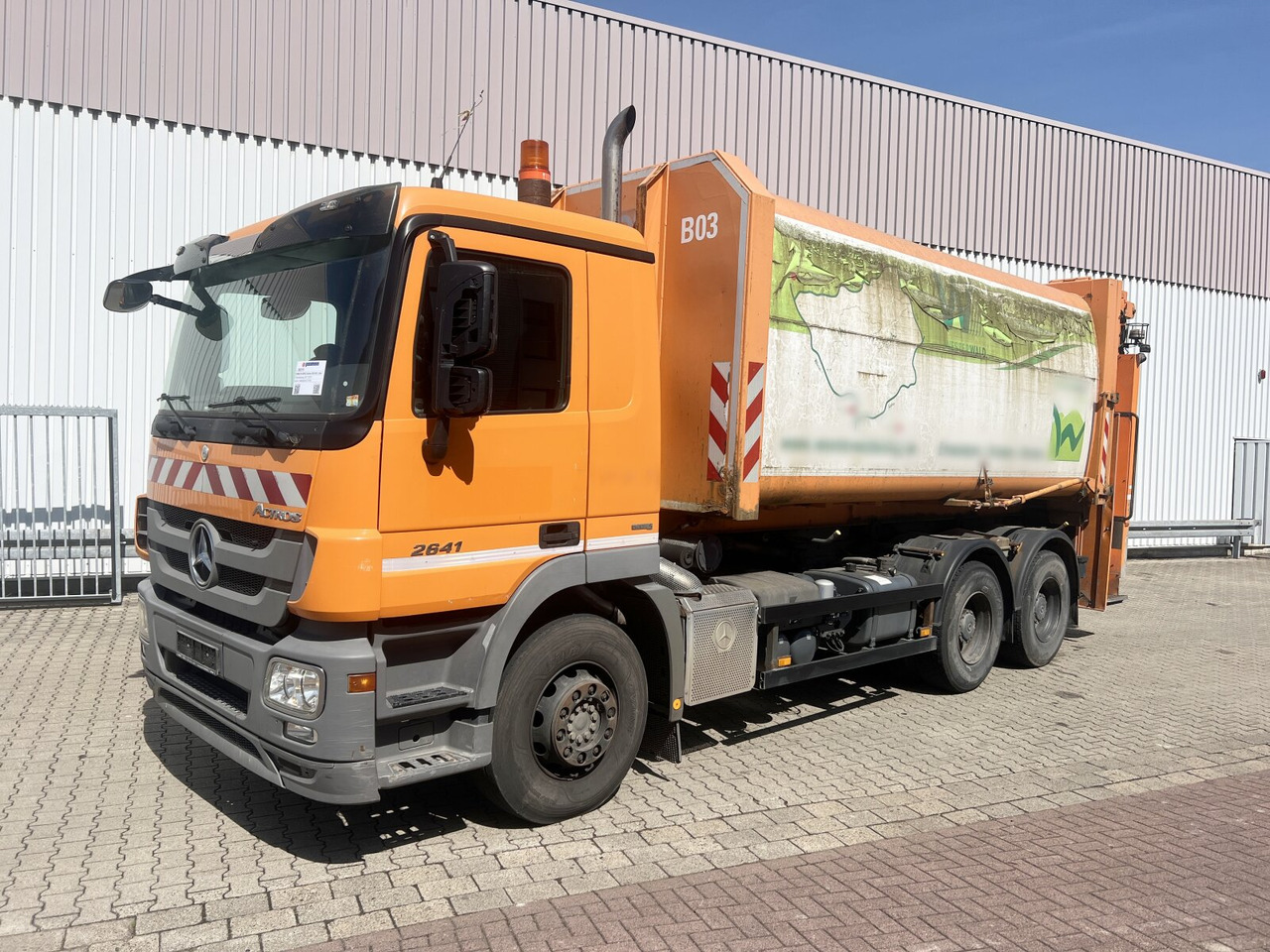 Mercedes-Benz Actros 2641/48 L 6x4 Actros 2641/48 L 6x4, Seilabroller, Haller Lotos, Zöller Schüttung - Camión de basura: foto 1 Mercedes-Benz Actros 2641/48 L 6x4 Actros 2641/48 L 6x4, Seilabroller, Haller Lotos, Zöller Schüttung - Camión de basura: foto 1