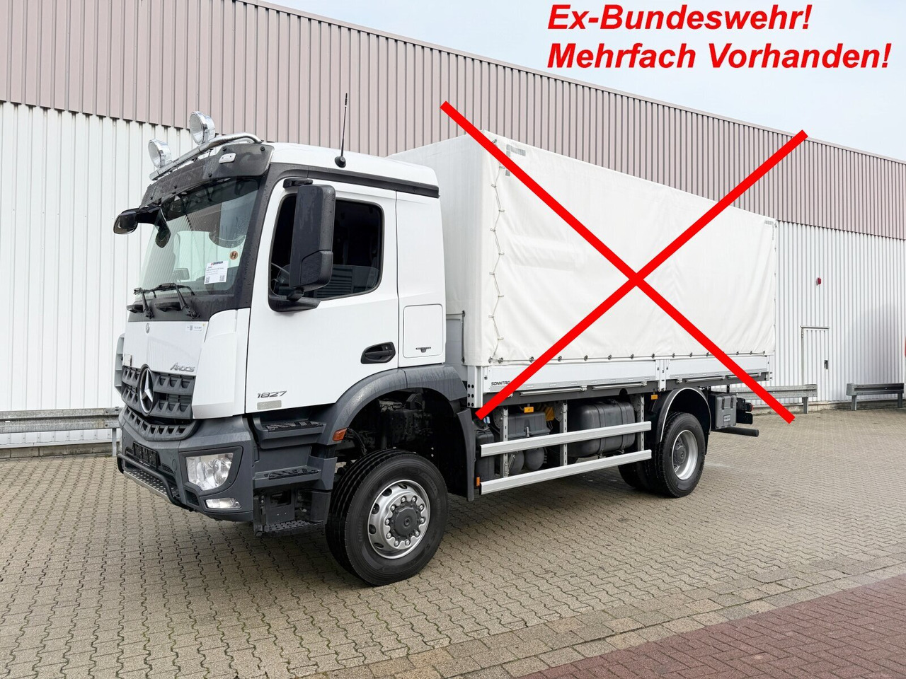 Mercedes-Benz Arocs 1827/30 A 4x4 Arocs 1827/30 A 4x4, mehrfach vorhanden! - Camión chasis: foto 1 Mercedes-Benz Arocs 1827/30 A 4x4 Arocs 1827/30 A 4x4, mehrfach vorhanden! - Camión chasis: foto 1