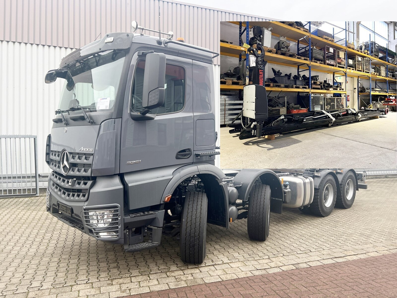 Mercedes-Benz Arocs 3251 L 8x4/4 Arocs 3251 L 8x4/4, Motorabtrieb - Camión multibasculante: foto 1 Mercedes-Benz Arocs 3251 L 8x4/4 Arocs 3251 L 8x4/4, Motorabtrieb - Camión multibasculante: foto 1