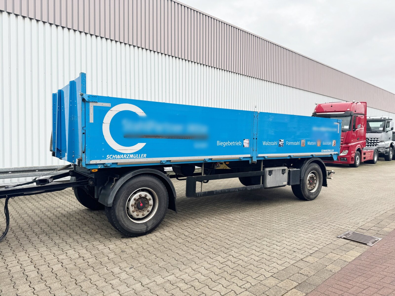 Schwarzmüller T-Serie T-Serie, TOP-Zustand - Remolque plataforma/ Caja abierta: foto 4 Schwarzmüller T-Serie T-Serie, TOP-Zustand - Remolque plataforma/ Caja abierta: foto 4