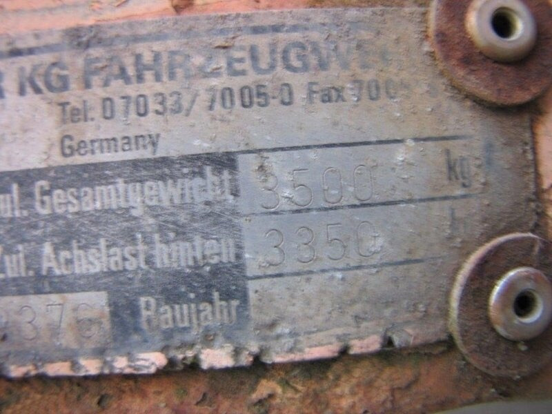 TTS-3,5 mit Auffahrrampe TTS-3,5 mit Auffahrrampe - Remolque porta maquinaria: foto 2 TTS-3,5 mit Auffahrrampe TTS-3,5 mit Auffahrrampe - Remolque porta maquinaria: foto 2