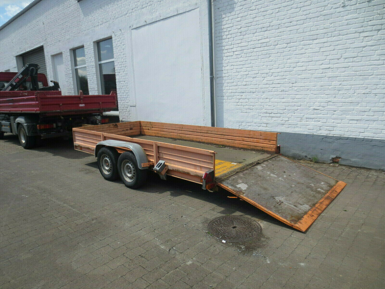 TTS-3,5 mit Auffahrrampe TTS-3,5 mit Auffahrrampe - Remolque porta maquinaria: foto 5 TTS-3,5 mit Auffahrrampe TTS-3,5 mit Auffahrrampe - Remolque porta maquinaria: foto 5